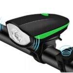 LED Φακός Ποδηλάτου USB Mε Κόρνα electronistas.gr