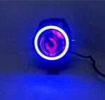 Προβολέας Μοτοσυκλέτας LED U7 125W Με Angel Eye electronistas.gr