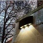 LED Φωτιστικό Τοίχου Μεταλλικό 6W 220V 3000K electronistas.gr