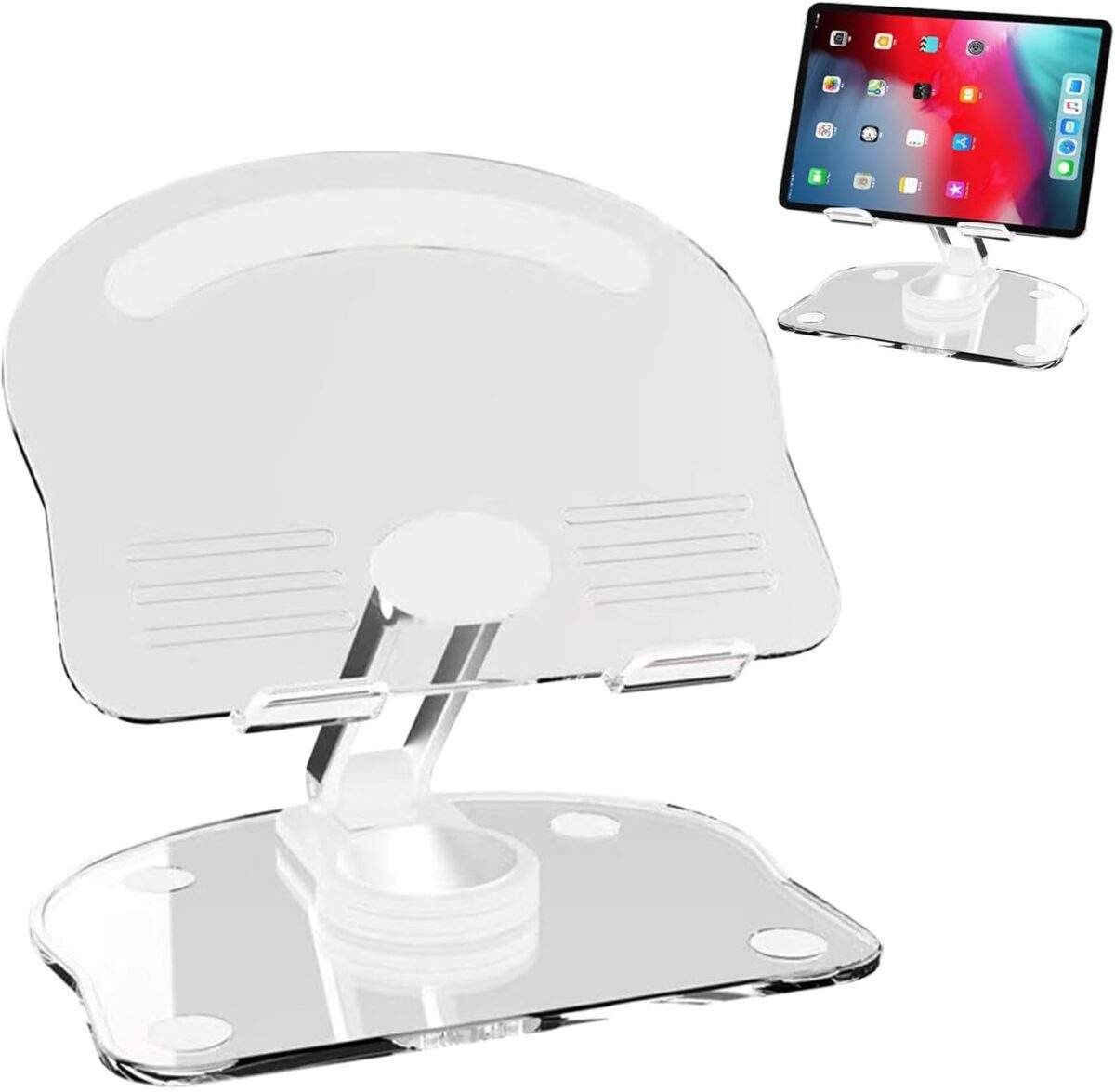 Περιστρεφόμενη Ακρυλική Βάση Για Smartphone / Tablet electronistas.gr
