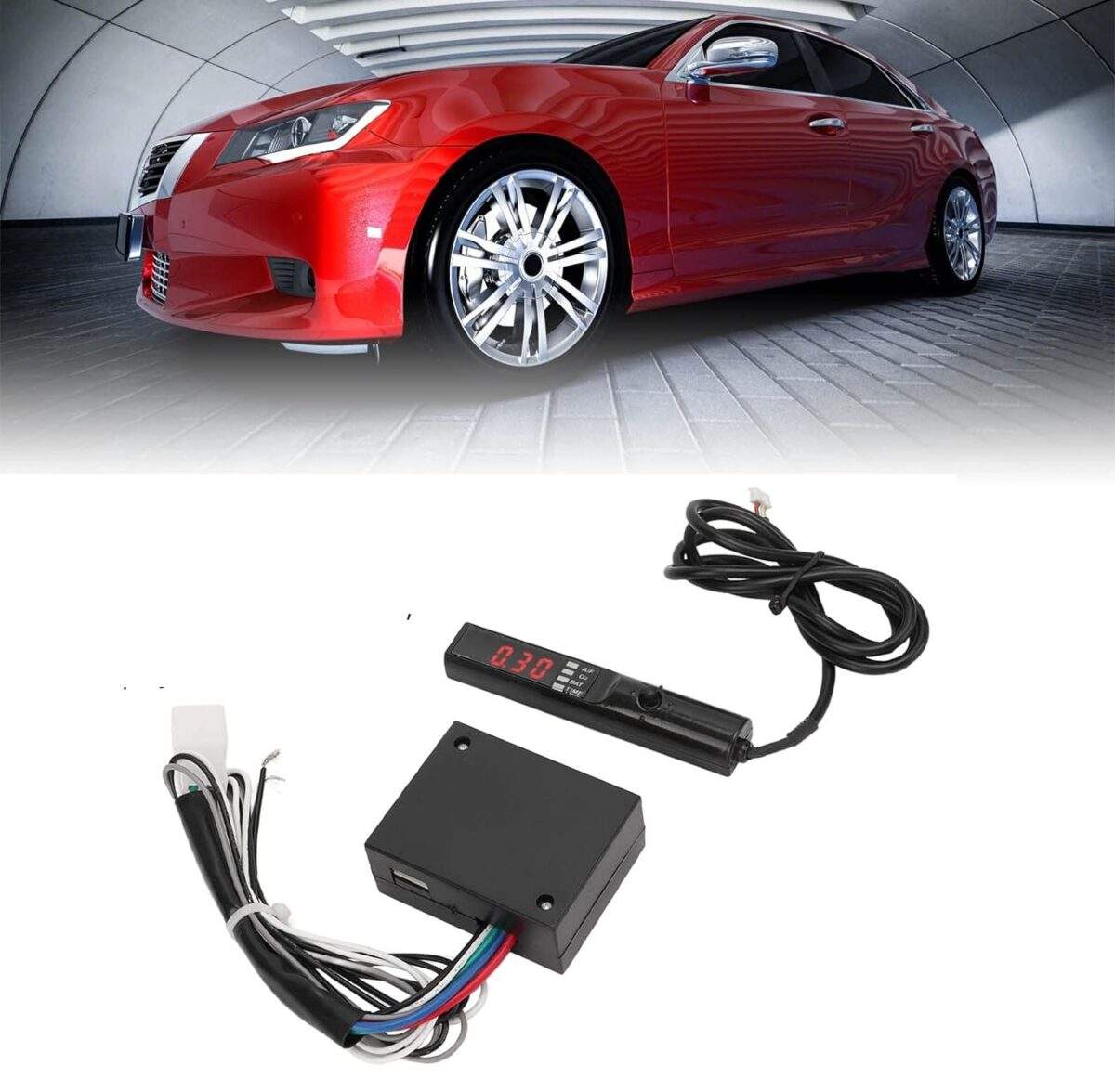 Ψηφιακός Χρονομετρητής Turbo / Βολτόμετρο Αυτοκινήτου electronistas.gr