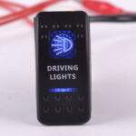 Διακόπτης DRIVING LIGHTS Χωνευτός ON/OFF 12V / 24V electronistas.gr