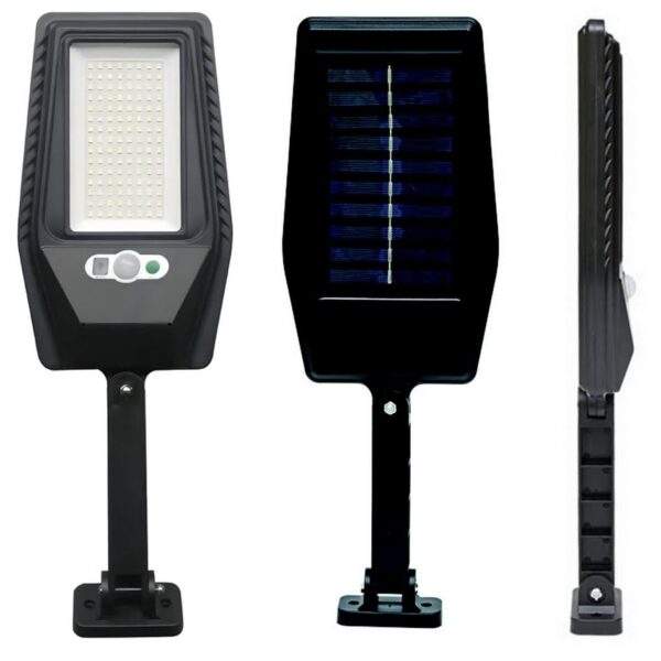 LED Ηλιακός Προβολέας 100W Με Αισθητήρα Κίνησης electronistas.gr