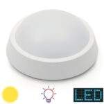 LED Φωτιστικό Οροφής 12W 6000K IP65 electronistas.gr