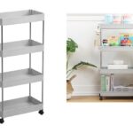 Τρόλεϊ Κουζίνας / Μπάνιου / Γραφείου Πλαστικό Με 4 Επίπεδα electronistas.gr