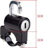 Κλειδαριά Αλουμινίου Μπάρας Για Κράνη & Αντικείμενα electronistas.gr