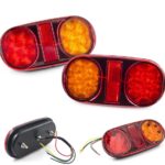 Σετ 2τμχ LED Οπίσθια Φανάρια 12V-24V electronistas.gr