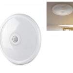LED Πλαφονιέρα Οροφής Με Ανιχνευτή Κίνησης 15W 6500Κ electronistas.gr