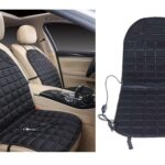 Θερμαινόμενο Πλατοκάθισμα Αυτοκινήτου Μαύρο electronistas.gr