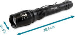 Led Επαναφορτιζόμενος Φακός 3W Με Zoom electronistas.gr