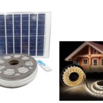 Led Ηλιακή Ταινία Εξωτερικού Χώρου Θερμό Λευκό 20m electronistas.gr