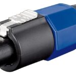Plug Speaker 4pin Bύσμα Speakon Για Καλώδια Ηχείων electronistas.gr