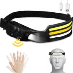 Led Επαναφορτιζόμενος Φακός Κεφαλής Τριπλού Φωτισμού electronistas.gr