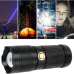 Διπλός Φακός LED Αλουμινίου Λευκού / Κόκκινου Φωτισμού electronistas.gr