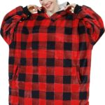 Κουβέρτα Βελουτέ King Size 70×90εκ. Κόκκινο Kαρό electronistas.gr