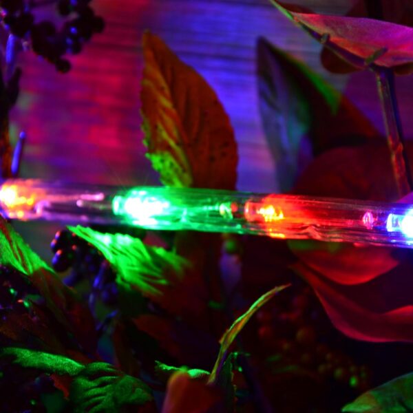 Led Φωτοσωλήνας 220V RGB Mε 8 Προγράμματα 10m IP20 electronistas.gr