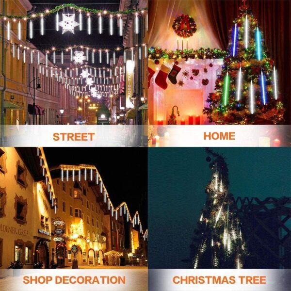 RGB LED "Βροχή Μετεωριτών" 8τμχ x 50cm electronistas.gr