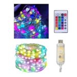 Χριστουγεννιάτικα Λαμπάκια RGB Με Σύνδεση USB 10m electronistas.gr