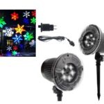 Γιορτινός Προβολέας Mε 12 Θέματα Eξωτερικού Xώρου electronistas.gr