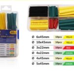 Κασετίνα 60τμχ Θερμοσυστελλόμενα Μανίκια Καλωδίων electronistas.gr