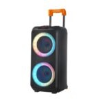 Φορητό Ηχείο Subwoofer 2x8'' Με Σύστημα Καραόκε electronistas.gr