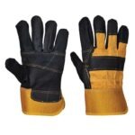 Γάντια Εργασίας Δερματοπάνινα electronistas.gr