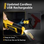 Σετ Επαναφορτιζόμενο Πιστόλι Συγκολλήσεων Με Φακό & Σιδεράκια electronistas.gr