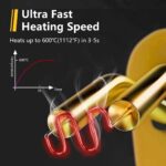 Σετ Επαναφορτιζόμενο Πιστόλι Συγκολλήσεων Με Φακό & Σιδεράκια electronistas.gr