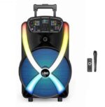 Φορητό Ηχείο Subwoofer 15” 50W Με Σύστημα Καραόκε electronistas.gr