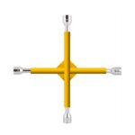 Μπουλουνόκλειδο Σταυρωτό 17/19/21/23mm Με Λαβή Από Καουτσούκ electronistas.gr