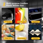 Σετ Επαναφορτιζόμενο Πιστόλι Συγκολλήσεων Με Φακό & Σιδεράκια electronistas.gr