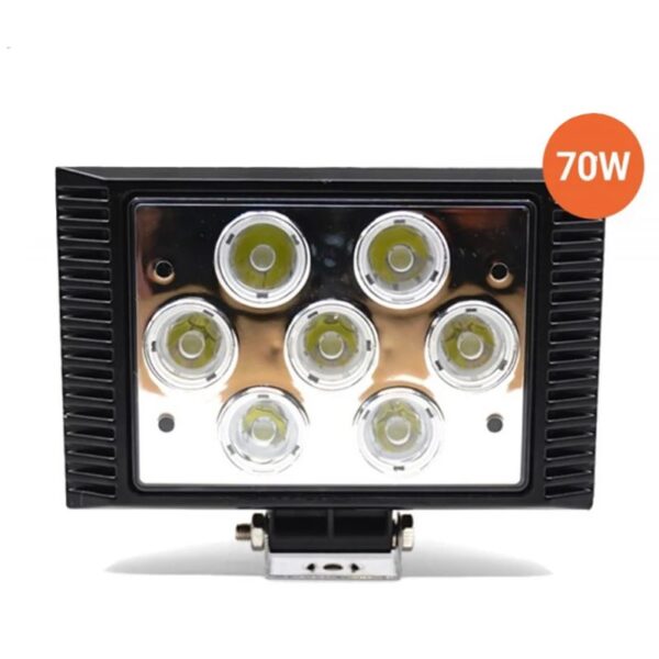 Led Προβολέας Εργασίας Καρφί 70W 10-30V 6500Κ IP67 electronistas.gr