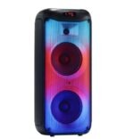 Φορητό Ηχείο Subwoofer 2×8” Με Σύστημα Καραόκε & Μικρόφωνο electronistas.gr