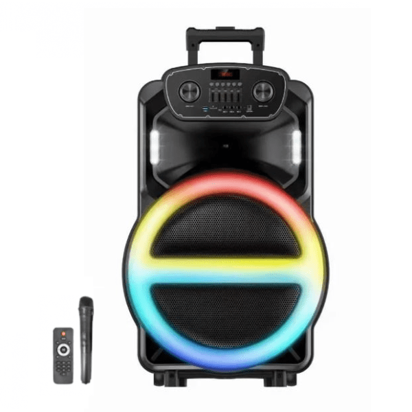 Φορητό Ηχείο Subwoofer 15” Με Σύστημα Καραόκε electronistas.gr