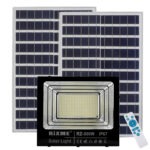Led Ηλιακός Προβολέας 800W 64000LM IP67 Με 2 Πάνελ & Τηλεχειριστήριο electronistas.gr