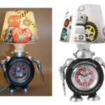 Παιδικό Πορτατίφ Mε Ρολόι “Ρομπότ” electronistas.gr