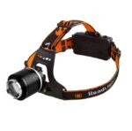 Led Επαναφορτιζόμενος Φακός Κεφαλής 1800LM IPX4 6000K Με Strobe electronistas.gr
