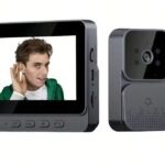 Ασύρματο Κουδούνι Με Κάμερα & Μικρόφωνο 4,3" FHD 1080P electronistas.gr