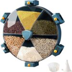 Επιτοίχιος Διανεμητής Οσπρίων / Δημητριακών 6 Δοχείων 8.5L electronistas.gr