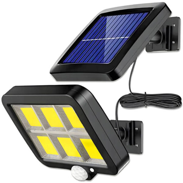 Led Ηλιακό Φωτιστικό Με Ανιχνευτή Κίνησης 12W 960LM 6000K electronistas.gr