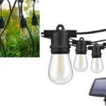 Ηλιακή Γιρλάντα Με 10 Λάμπες & Τηλεχειριστηριο Θερμό Λευκό electronistas.gr