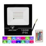 Led RGB Προβολέας 100W 48 SMD 4000LM 220V IP66 electronistas.gr