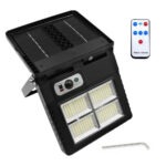 Led Ηλιακό Επιτοίχιο Φωτιστικό 75W Με Ανιχνευτή Κίνησης 6000K electronistas.gr