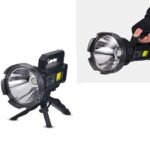 Led Διπλός Προβολέας Χειρός 150W 6000K Με Τρίποδο electronistas.gr