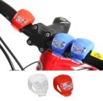 Led Φώτα Ποδηλάτου Σιλικόνης Σε Κόκκινο & Λευκό Φωτισμό 2τμχ electronistas.gr