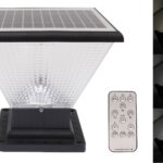 Led Ηλιακό Φωτιστικό Δαπέδου Με 3 Λειτουργίες Φωτισμού 5.5W IP67 electronistas.gr