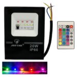 Led RGB Προβολέας 20W 12 SMD 1000LM 220V IP66 electronistas.gr