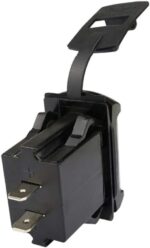 Διπλός Φορτιστής USB & Ψηφιακό Βολτόμετρο Με Μπλε Led electronistas.gr