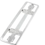 Universal Βάση Πινακίδας Αυτοκινήτου Ασημί electronistas.gr