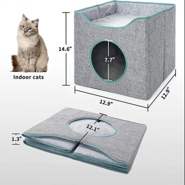 Φωλιά Για Γάτες Με Κάθισμα 34cm electronistas.gr